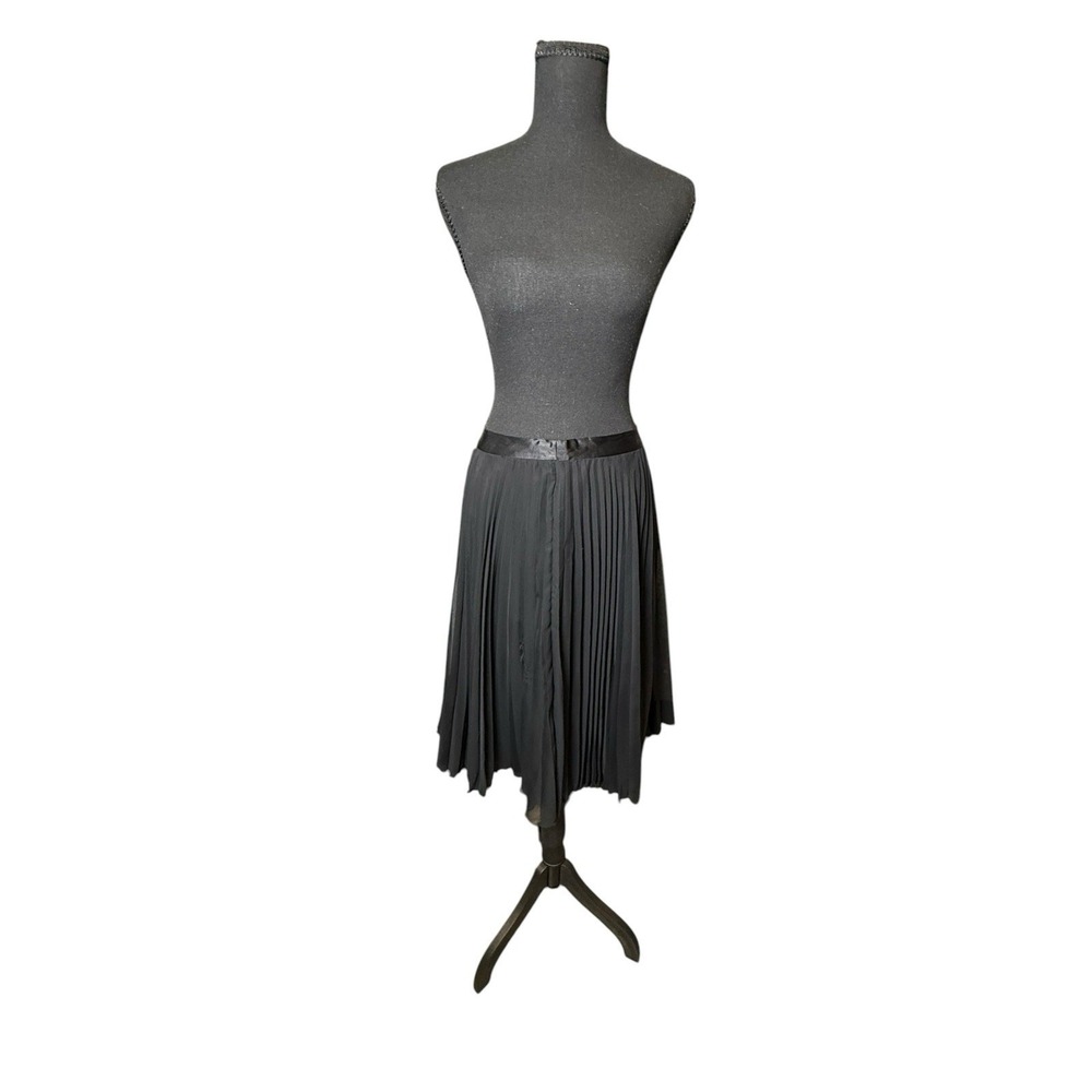 Vintage‎ Milly Of New York  Pleated A-line Pleated Skirt Size 2 Classic Beauty